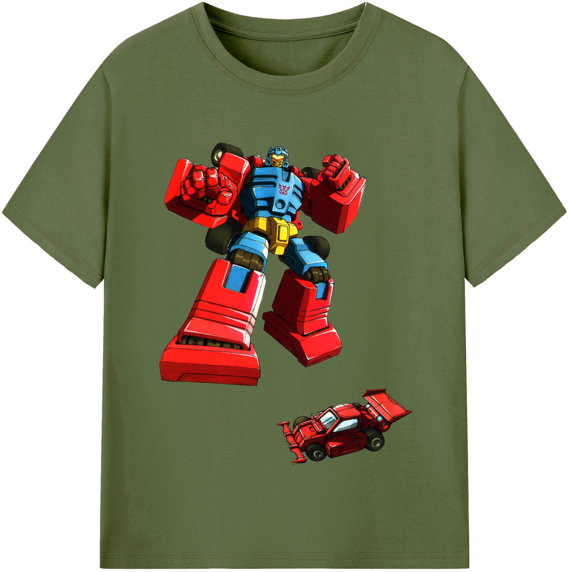 （画像用）  綿100％半袖Tシャツ（フロントプリント）